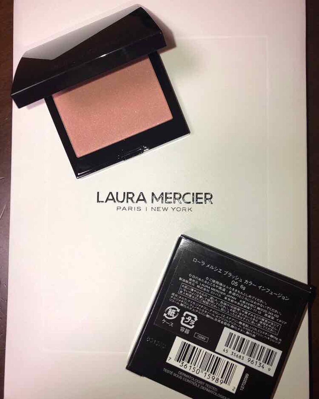 ブラッシュ カラー インフュージョン/ローラ メルシエ/パウダーチークを使ったクチコミ(2枚目)