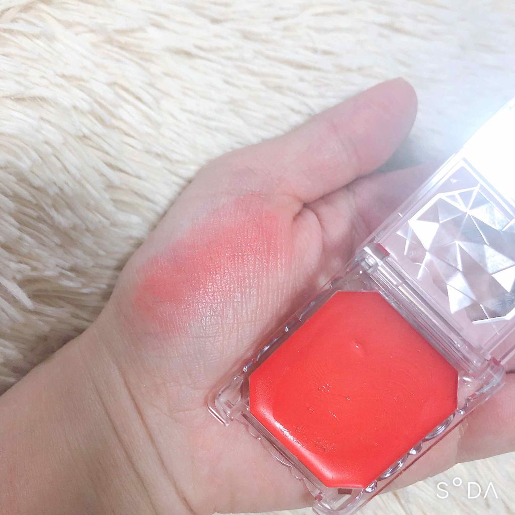 リップ＆チーク ジェル/キャンメイク/ジェル・クリームチークを使ったクチコミ（2枚目）