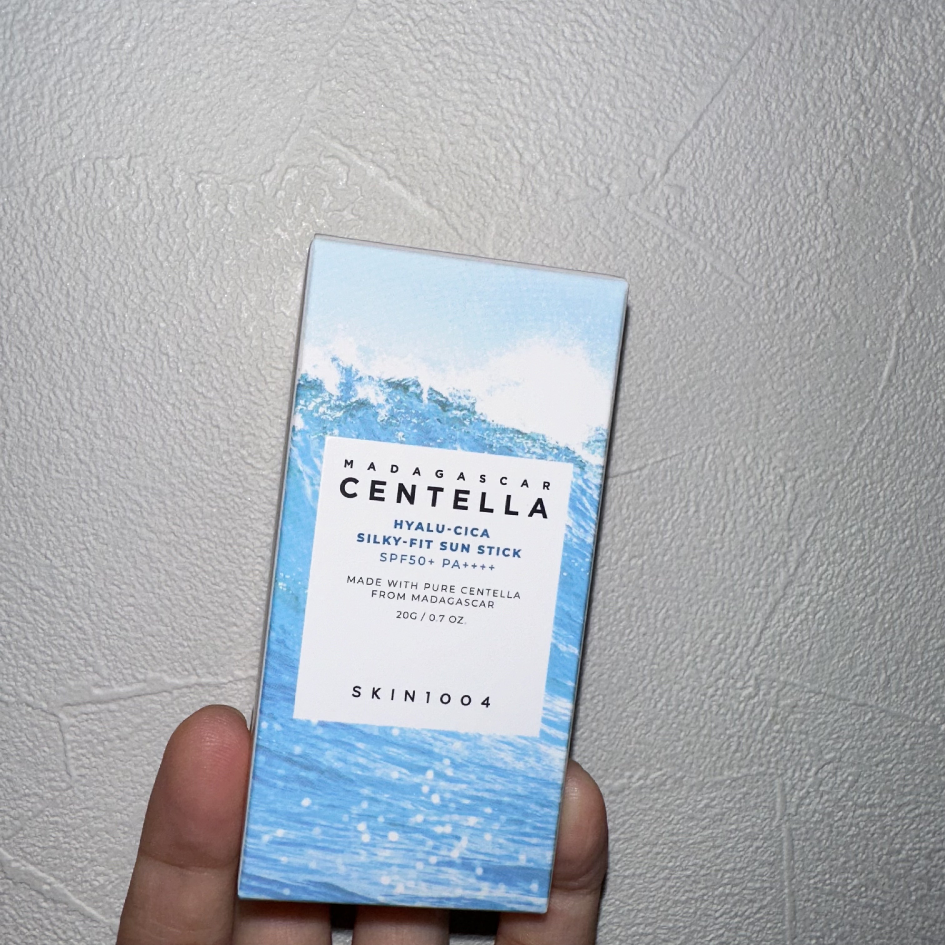 ヒアルーシカ シルキーフィット サンスティック/SKIN1004/日焼け止めスティックを使ったクチコミ（1枚目）