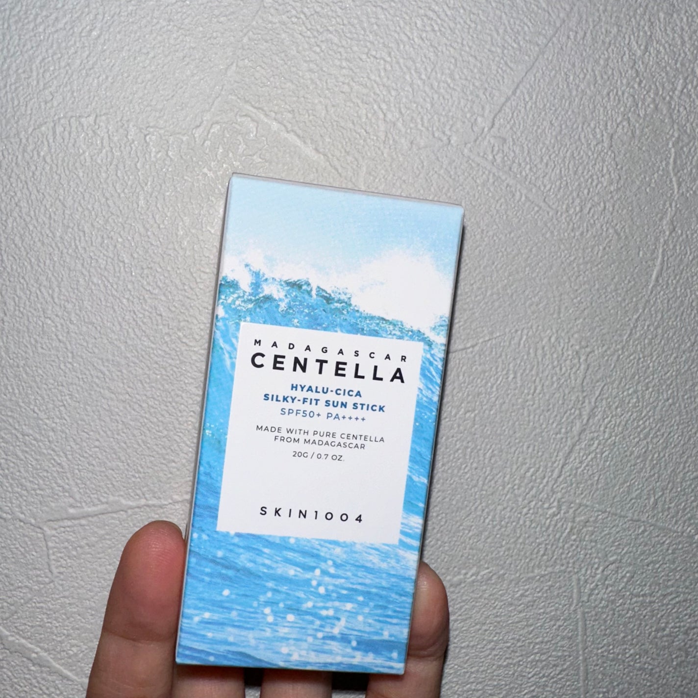 ヒアルーシカ シルキーフィット サンスティック/SKIN1004/日焼け止めスティックを使ったクチコミ(1枚目)