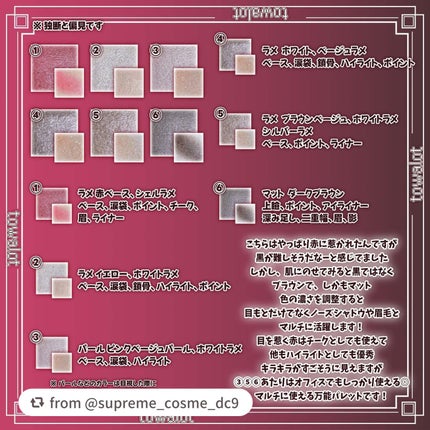 オーラクリエイション/BLEND BERRY/アイシャドウパレットを使ったクチコミ(3枚目)
