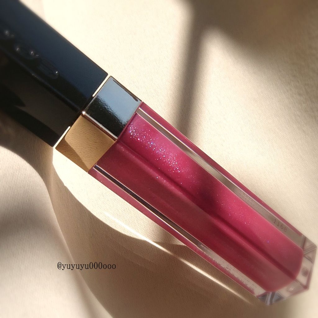 フロウレス リップ グロス 06 彩薔薇 -IROBARA/SUQQU/リップグロスを使ったクチコミ（2枚目）