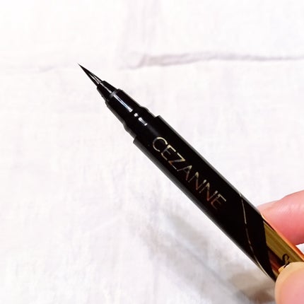 極細アイライナーEX/CEZANNE/リキッドアイライナーを使ったクチコミ(4枚目)