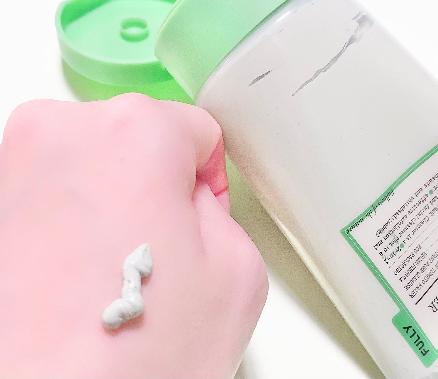 グリーントマトクレイマスククレンザー/FULLY/洗い流すパック・マスクを使ったクチコミ(2枚目)