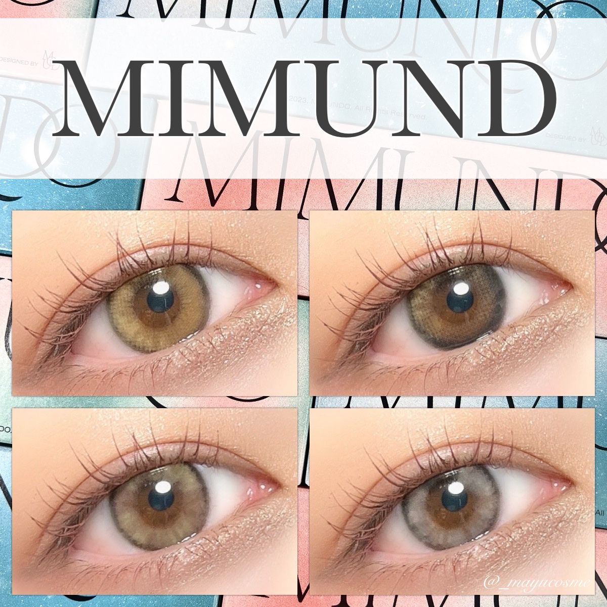 Lucir 1Day/mimundo/カラーコンタクトレンズを使ったクチコミ（1枚目）