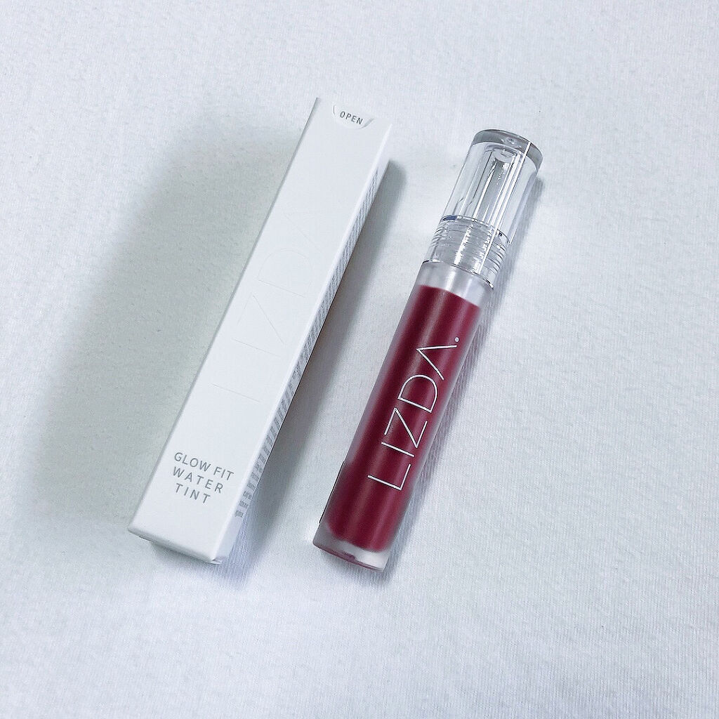 グロウフィットウォーターティント/LIZDA/リップティントを使ったクチコミ（2枚目）