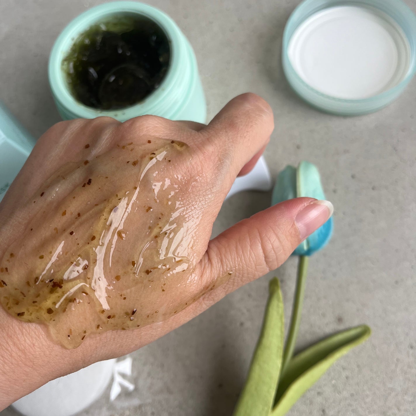 ティーツリーピュリファイングマスク/BONABELLA/洗い流すパック・マスクを使ったクチコミ(4枚目)