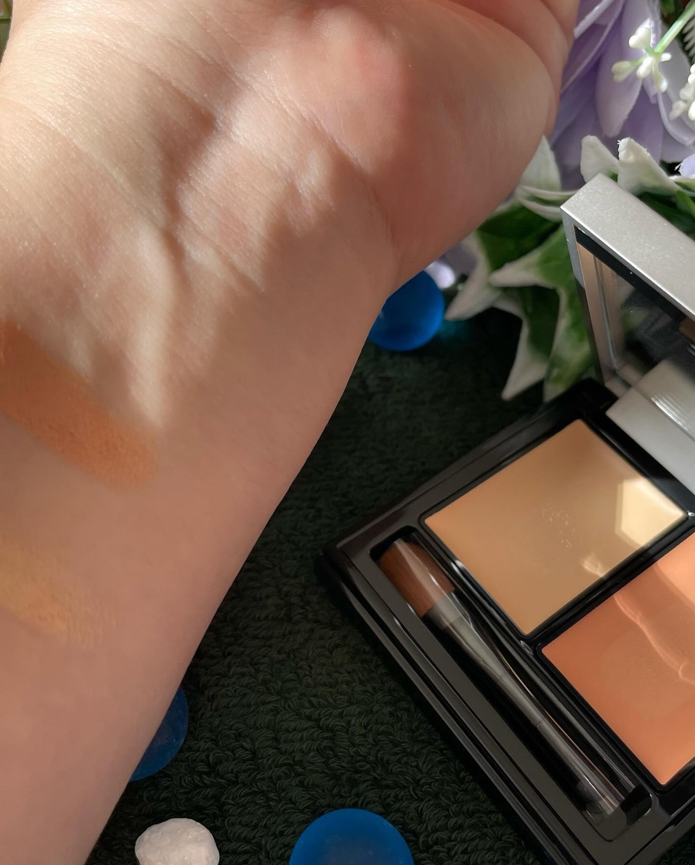 ぱすかる on LIPS 「&beファンシーラーライトベージュ・オレンジ・SPF20・PA..」(3枚目)