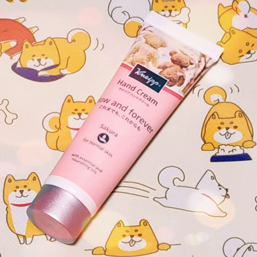 クナイプ ハンドクリーム サクラの香り/クナイプ/ハンドクリームを使ったクチコミ（1枚目）