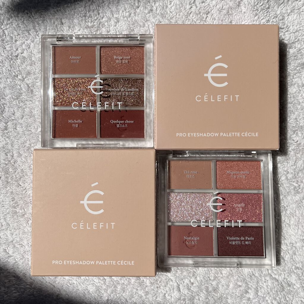 プロアイシャドウパレットセシル/CELEFIT/アイシャドウパレットを使ったクチコミ（1枚目）