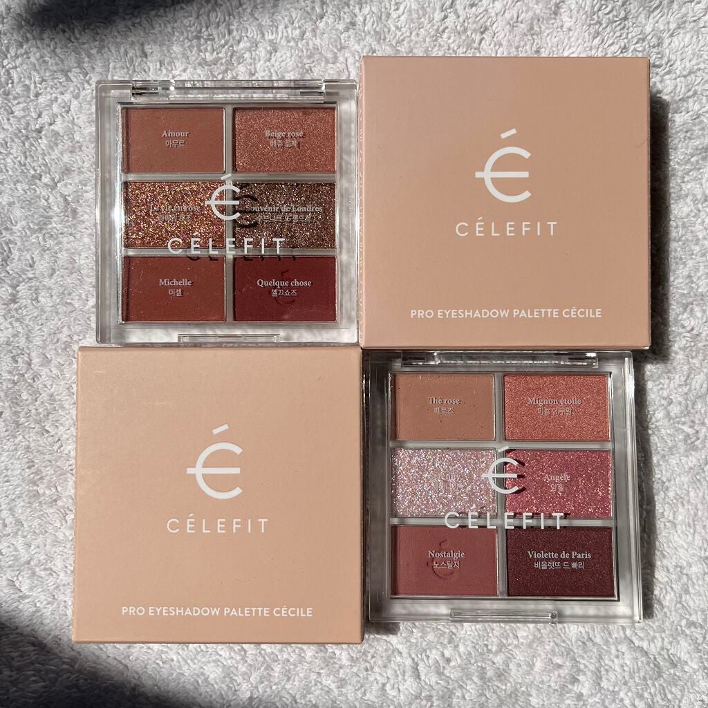 プロアイシャドウパレットセシル/CELEFIT/アイシャドウパレットを使ったクチコミ(1枚目)