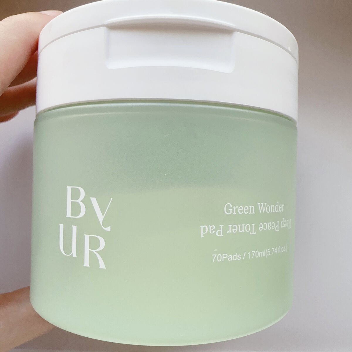 スージンググリーン トナーパッド/ByUR/トナーパッドを使ったクチコミ（2枚目）