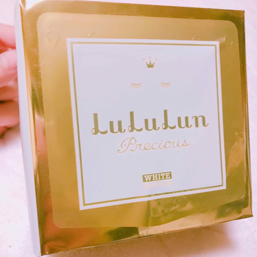 ルルルンプレシャス WHITE(クリア)【旧】/ルルルン/シートマスク・パックを使ったクチコミ(1枚目)