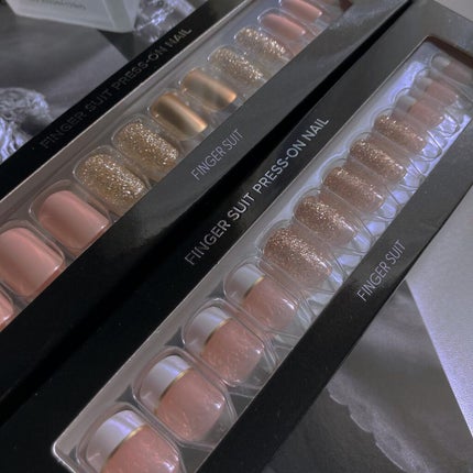 ネイルチップ(シールタイプ)/FINGER SUIT/ネイルチップ・パーツを使ったクチコミ(3枚目)