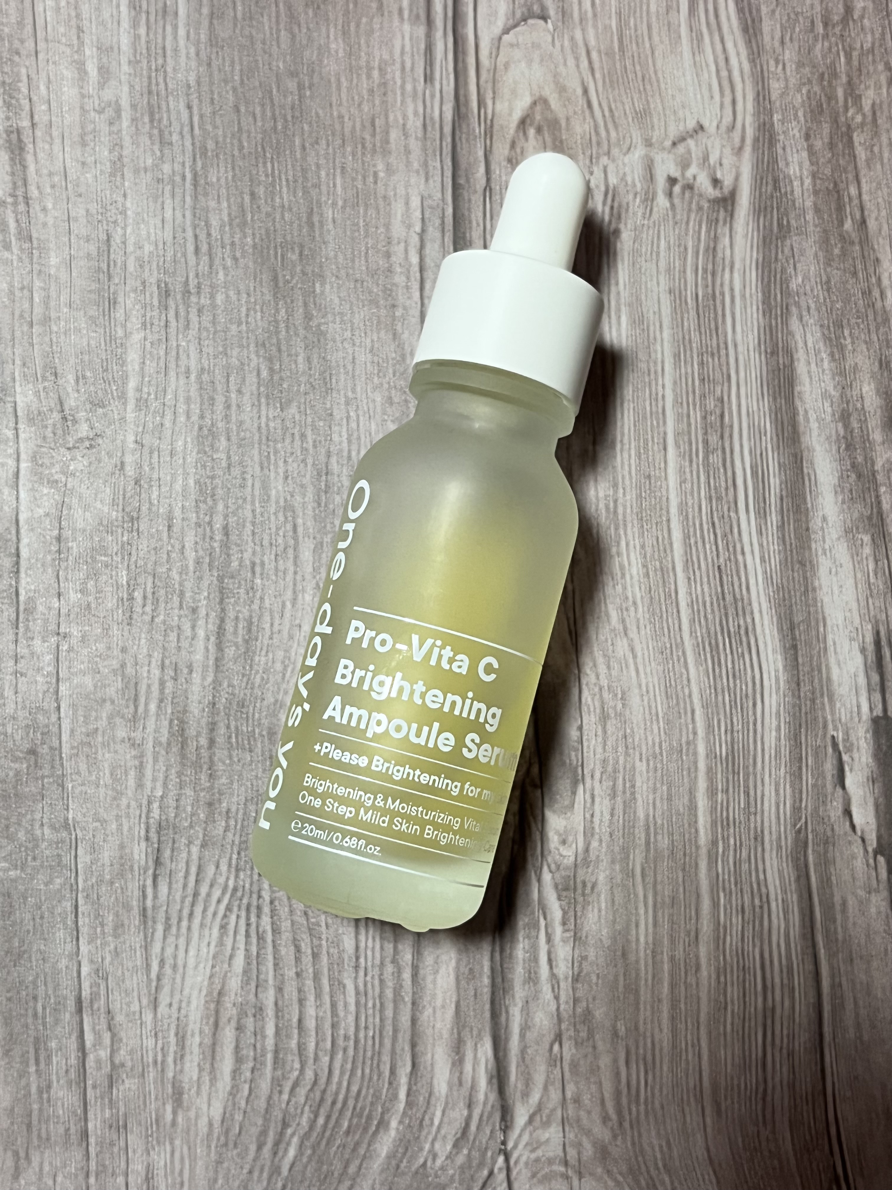 プロビタC ブライトニング アンプルセラム/One-day's you/美容液を使ったクチコミ（1枚目）