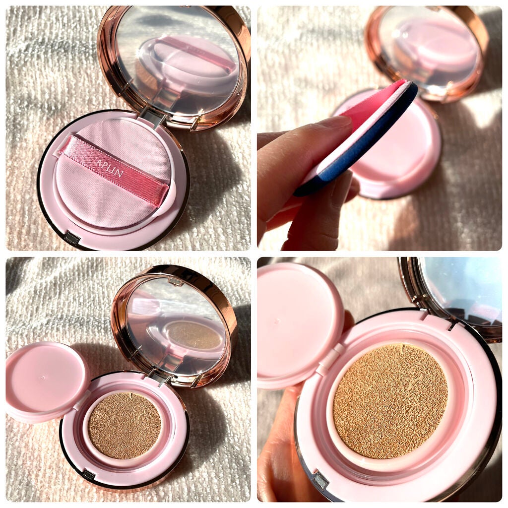 ピンクティーツリーカバークッション/APLIN/クッションファンデーションを使ったクチコミ(5枚目)