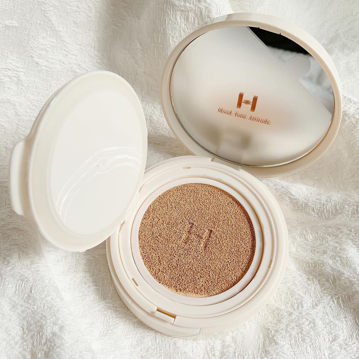 セカンドスキングロウクッション/hince/クッションファンデーションを使ったクチコミ(5枚目)