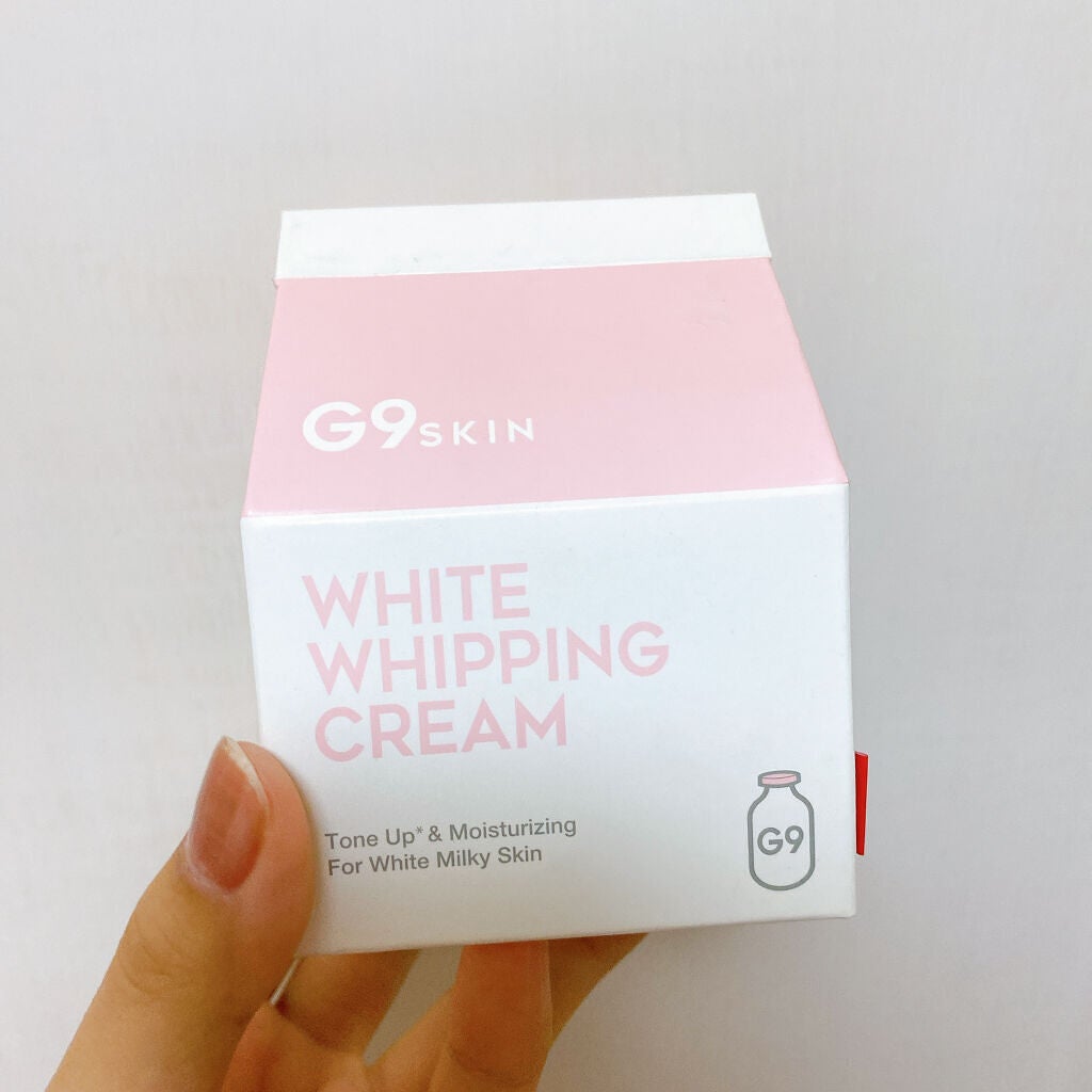 WHITE WHIPPING CREAM(ウユクリーム)/G9SKIN/化粧下地を使ったクチコミ(1枚目)