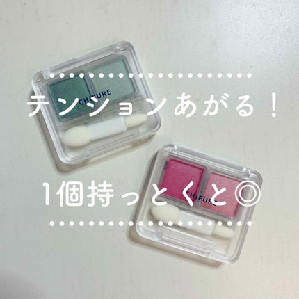 ツイン カラー アイシャドウ/ちふれ/アイシャドウパレットを使ったクチコミ(1枚目)