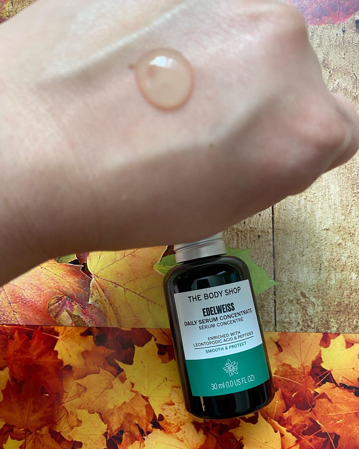 EDW コンセントレート セラム/THE BODY SHOP/美容液を使ったクチコミ(3枚目)