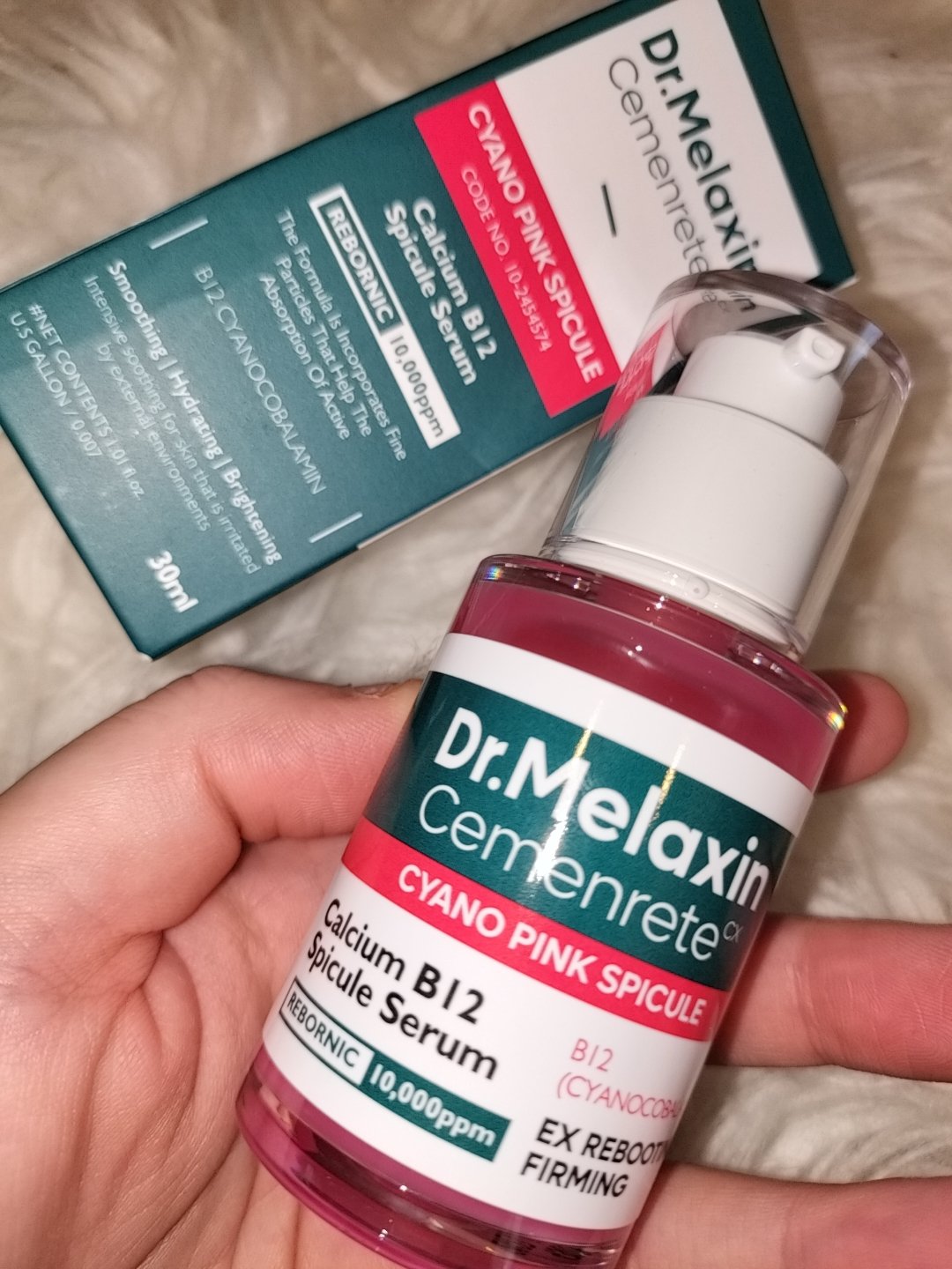 セメンリトシアノ ピンクスピキュールセラム/Dr.Melaxin/美容液を使ったクチコミ（3枚目）