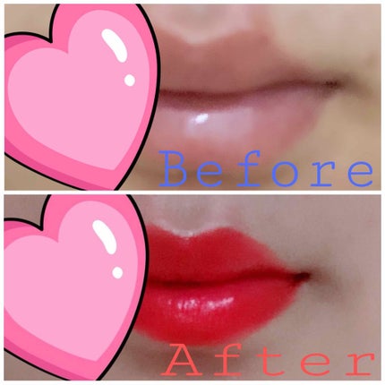リップスーツ/excel/口紅を使ったクチコミ(1枚目)