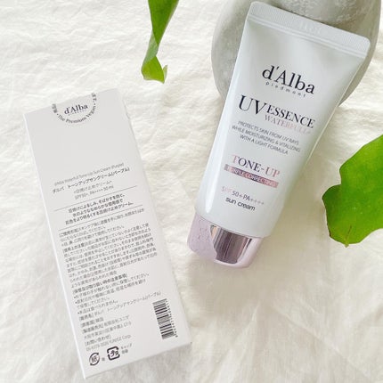 ダルバ ウォータフル トーンアップ サンクリーム(パープル)/ダルバ/日焼け止めクリームを使ったクチコミ(4枚目)