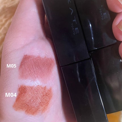 リップモンスター スフレマット/KATE/口紅を使ったクチコミ(3枚目)