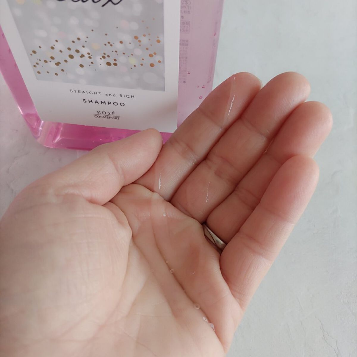 リラックス ミッドナイトリペア シャンプー／ヘアトリートメント (ストレート＆リッチ)/Je l'aime/市販シャンプーを使ったクチコミ（2枚目）