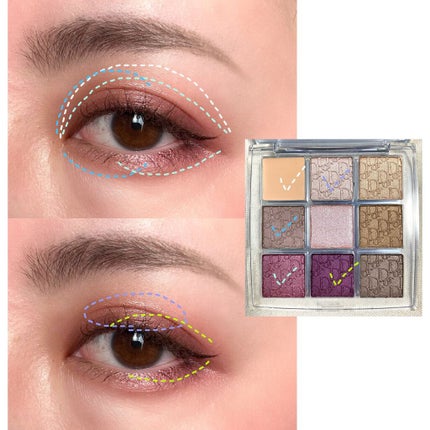 ディオール バックステージ アイ パレット/Dior/アイシャドウパレットを使ったクチコミ(4枚目)