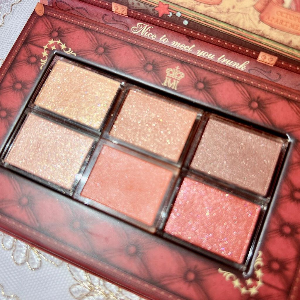 ナイストゥミーチュートランク/MAJOLICA MAJORCA/アイシャドウパレットを使ったクチコミ(4枚目)