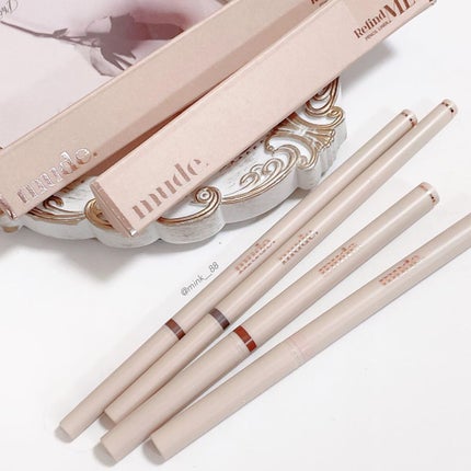 リファインドミーペンシルブロウ/mude/アイブロウペンシルを使ったクチコミ(6枚目)