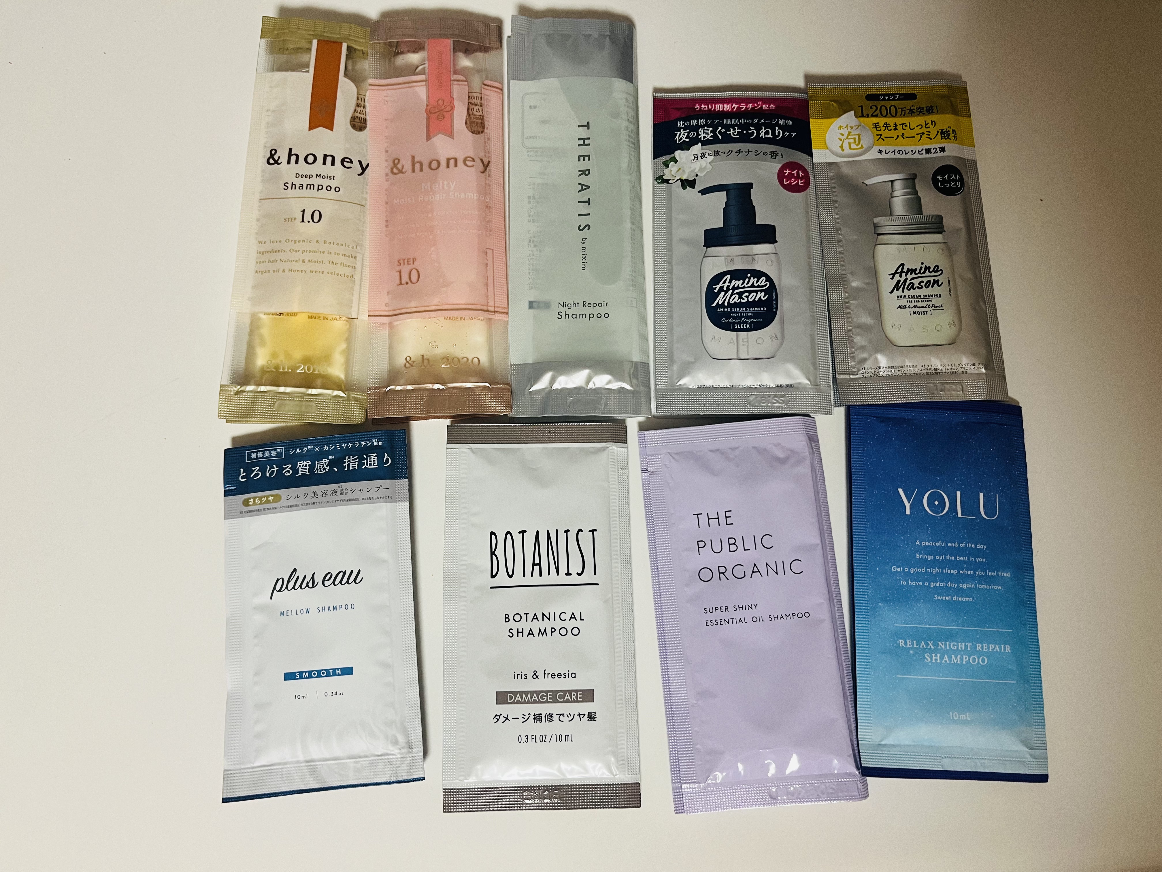 ディープモイスト シャンプー1.0／ヘアトリートメント2.0/&honey/市販シャンプーを使ったクチコミ（1枚目）