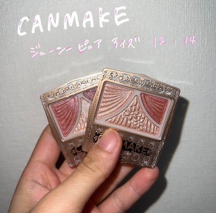ジューシーピュアアイズ/キャンメイク/アイシャドウパレットを使ったクチコミ(1枚目)