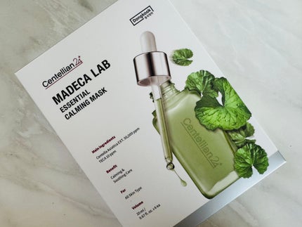 マデカラボ エッセンシャルカーミングマスク/センテリアン24/シートマスク・パックを使ったクチコミ(1枚目)