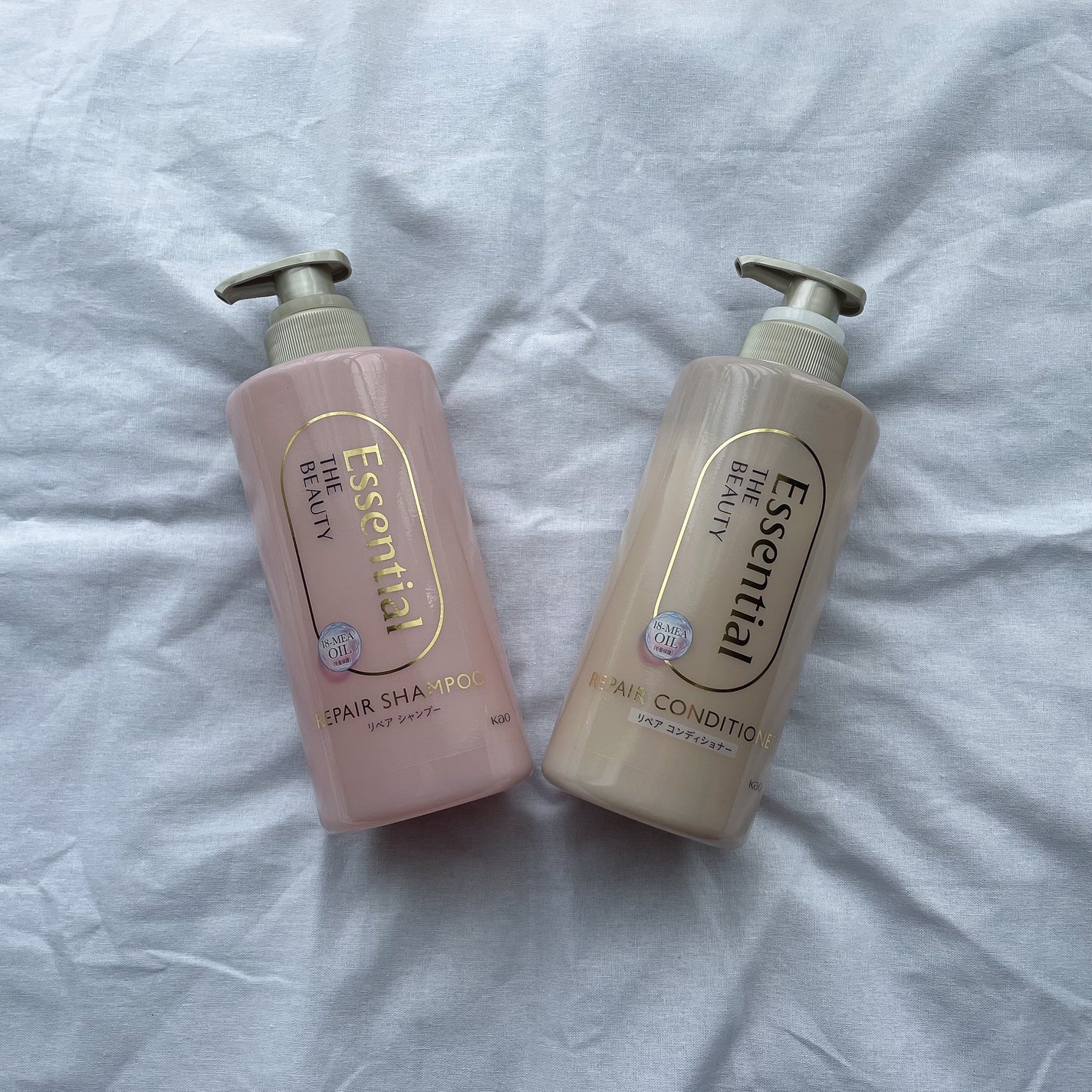 ザビューティ リペアシャンプー・コンディショナー/エッセンシャル/市販シャンプーを使ったクチコミ(1枚目)