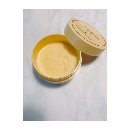 Q+Me スウィートボムタラソスクラブレモンティーの香り/AGARISM/バスト・ヒップケアを使ったクチコミ(1枚目)