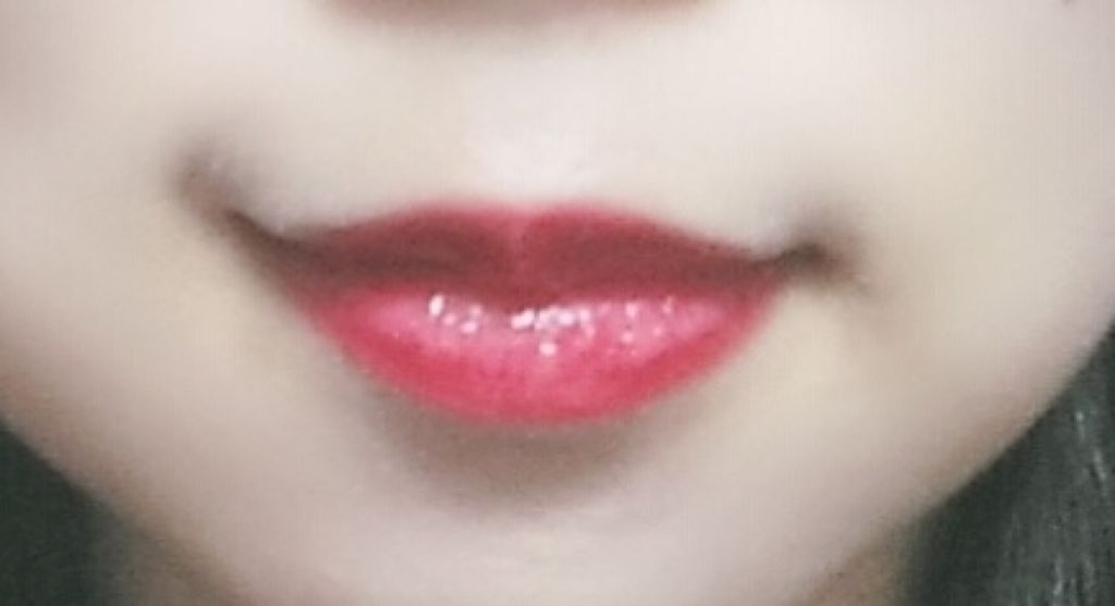 スパークリングツイストルージュ/MAJOLICA MAJORCA/リップグロスを使ったクチコミ（2枚目）