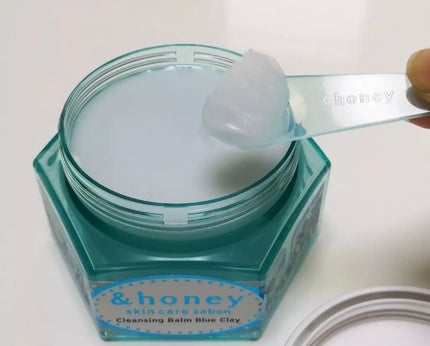 アンドハニー サボン クレンジングバーム ブルークレイ/&honey/クレンジングバームを使ったクチコミ(2枚目)