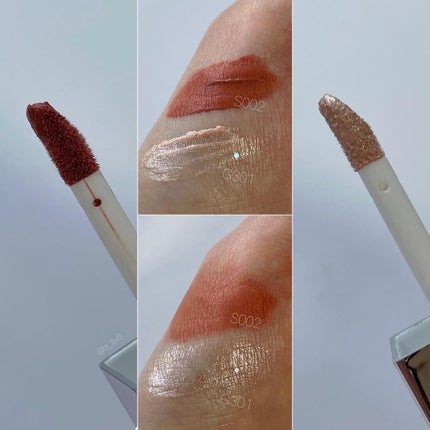 アミュチア セレクトタッチアイシャドウ S002 レオテラコッタ/クラブ/リキッドアイシャドウの画像