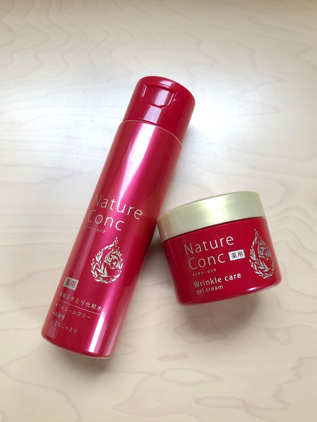 ネイチャーコンク 薬用リンクルケアジェルクリーム/ネイチャーコンク/オールインワン化粧品を使ったクチコミ（1枚目）