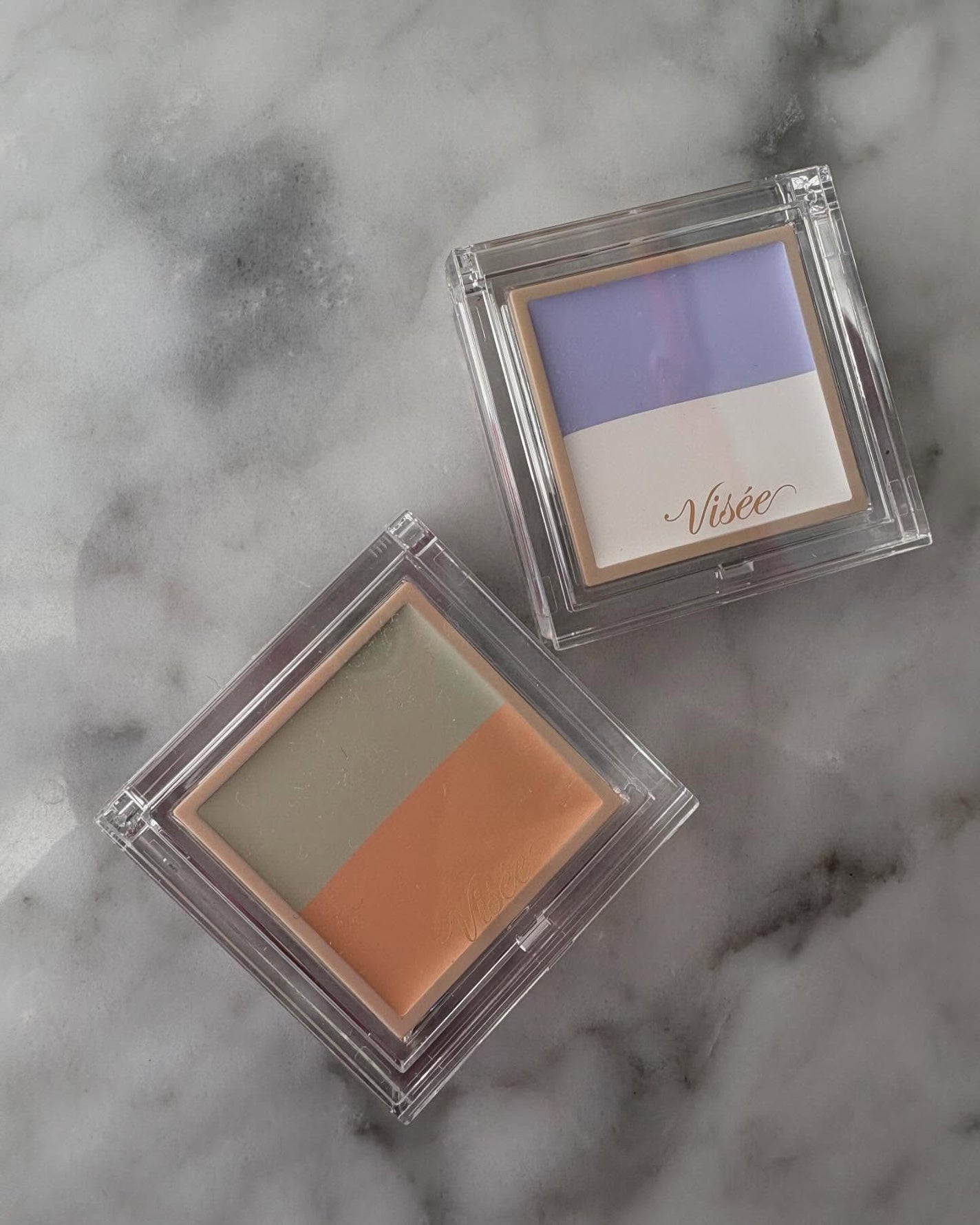 カラーデュオ トリック コンシーラー/Visée/パレットコンシーラーを使ったクチコミ(2枚目)