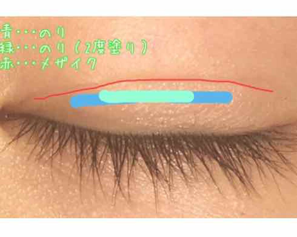 フリーファイバー120 スタンダードタイプ /メザイク/二重まぶた用アイテムを使ったクチコミ(3枚目)