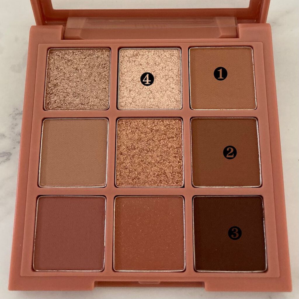 プレイカラーアイズ ミューリーロマンス/ETUDE/アイシャドウパレットを使ったクチコミ（3枚目）