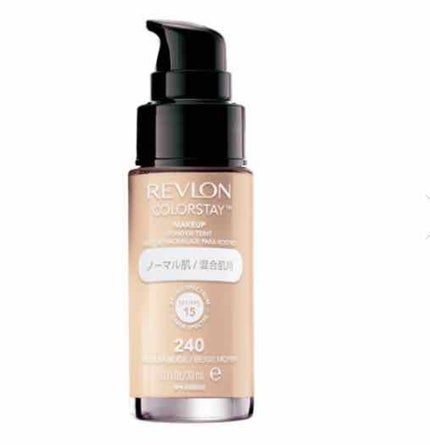 カラーステイ メイクアップ/REVLON/リキッドファンデーションを使ったクチコミ(1枚目)