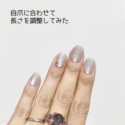 ネイルチップ(シールタイプ)/FINGER SUIT/ネイルチップ・パーツを使ったクチコミ(5枚目)