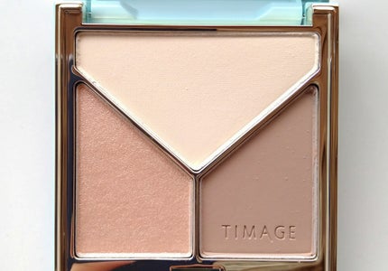 ハイライトシェーディングパレット/TIMAGE/パウダーハイライトを使ったクチコミ(2枚目)