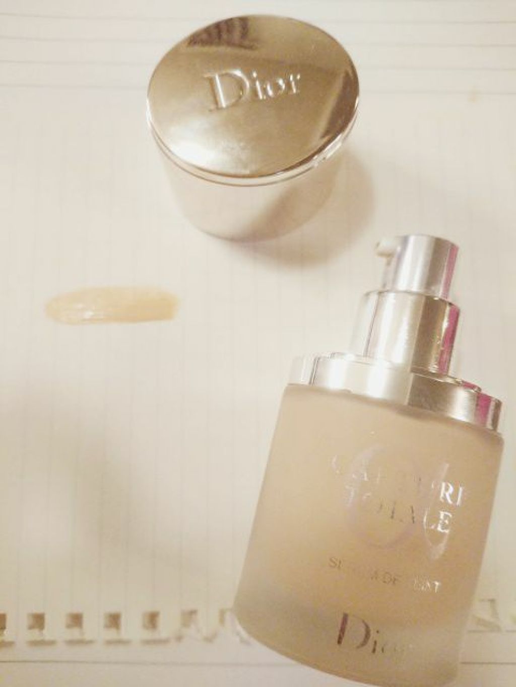 カプチュール トータル トリプル コレクティング セラム ファンデーション/Dior/リキッドファンデーションを使ったクチコミ(2枚目)