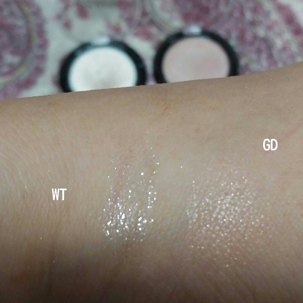 UR GLAM バウンシーハイライター/U R GLAM/パウダーハイライトを使ったクチコミ（2枚目）