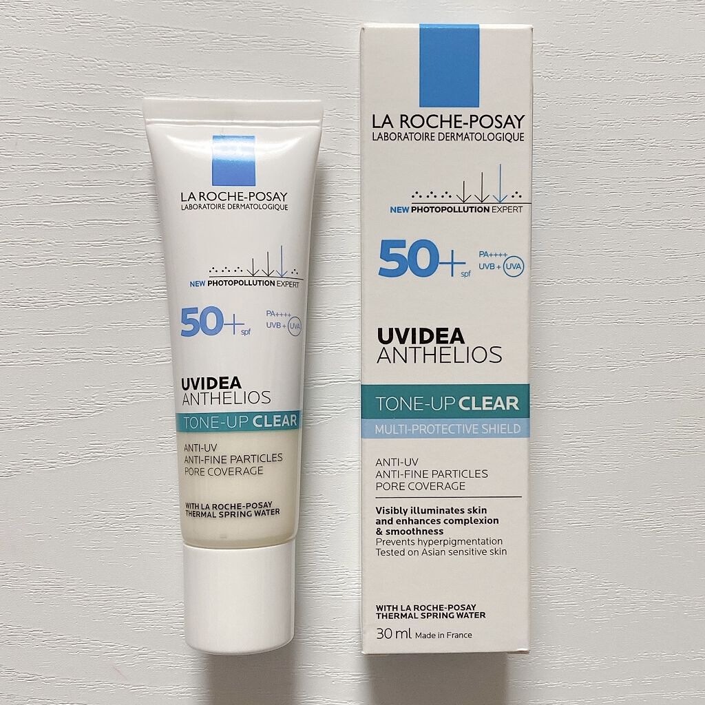 UVイデア XL プロテクショントーンアップ クリア/ラ ロッシュ ポゼ/化粧下地を使ったクチコミ（2枚目）